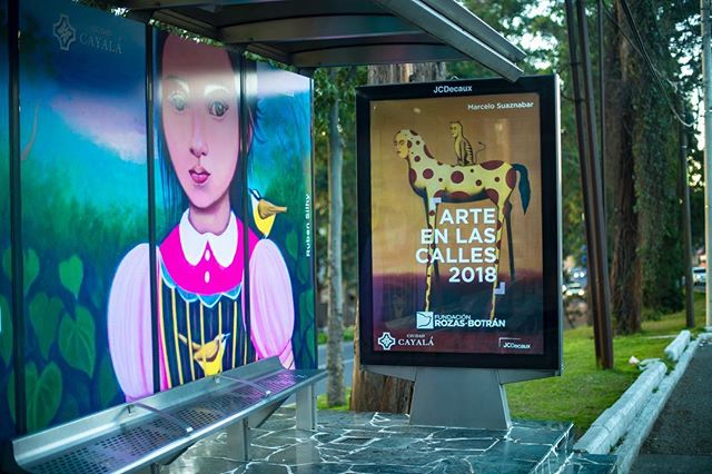 Десятый год подряд JCDecaux поддерживает арт-проект «Arte en la Calle», выводя культуру на улицы.