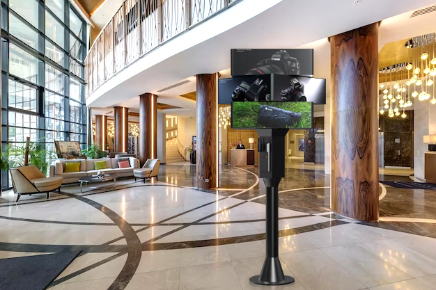 Rotating Cubic Omni Vision LED 3 Layers Вращающийся трехслойный светодиод Cubic Omni Vision