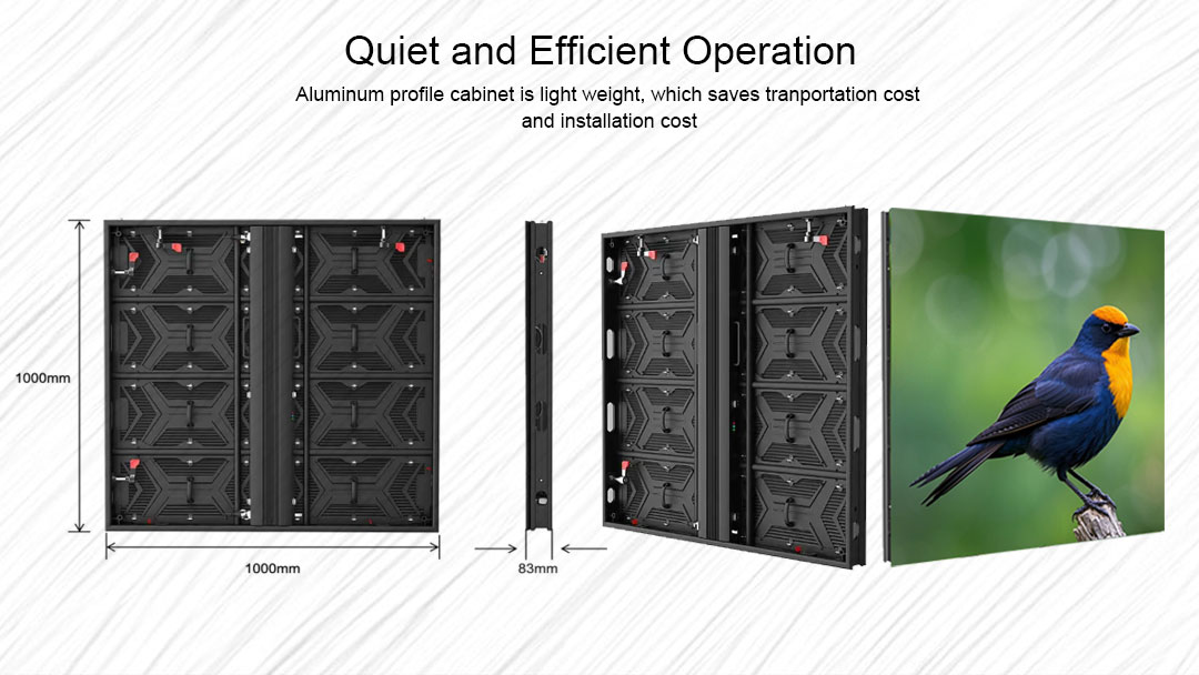 High Quality Outdoor Fixed LED Display Высококачественный уличный фиксированный светодиодный дисплей