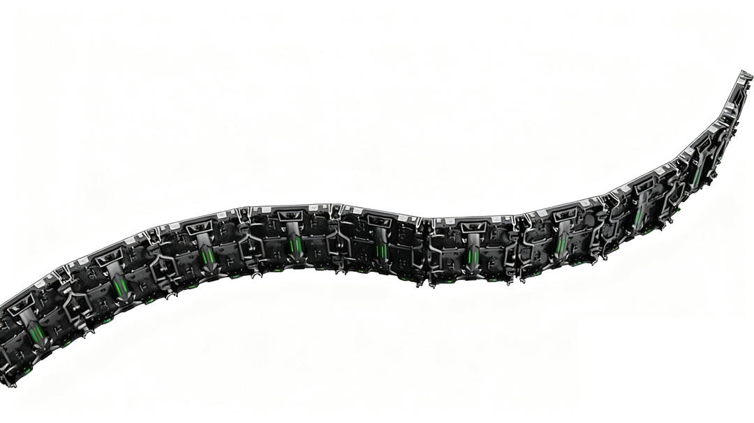 Curved LED Display Rental Аренда изогнутого светодиодного экрана