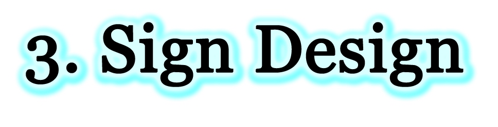 Sign Design Adhaiwell Дизайн вывески Adhaiwell