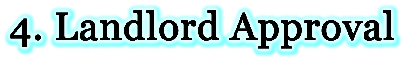 Landlord Approval Одобрение арендодателя