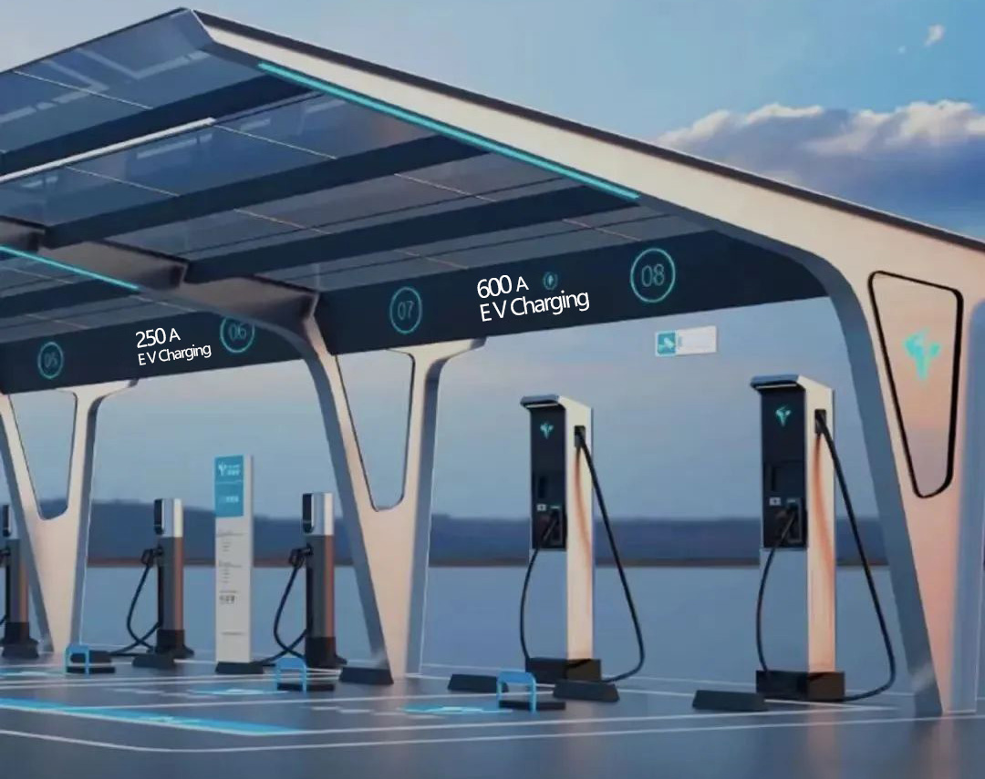 Commercial Solar Canopy EV Charging Equipment Коммерческое зарядное оборудование для электромобилей Solar Canopy