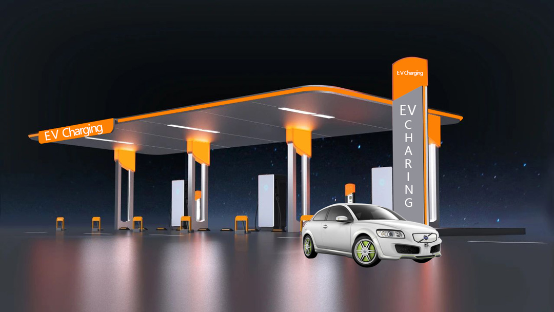 Commercial EV Charging Station installation guide Руководство по установке коммерческой зарядной станции для электромобилей