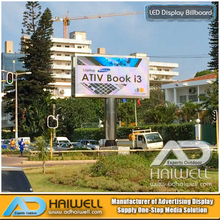 Наружный цифровой светодиодный экран для рекламы Unipole Display Billboard