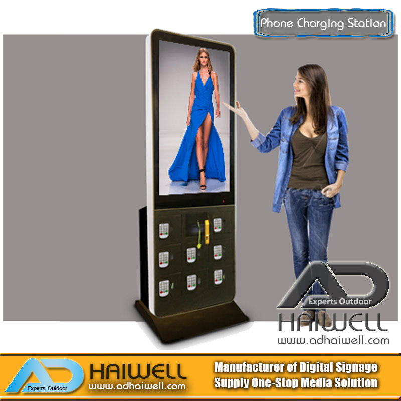 Станция зарядки телефона Digital Signage