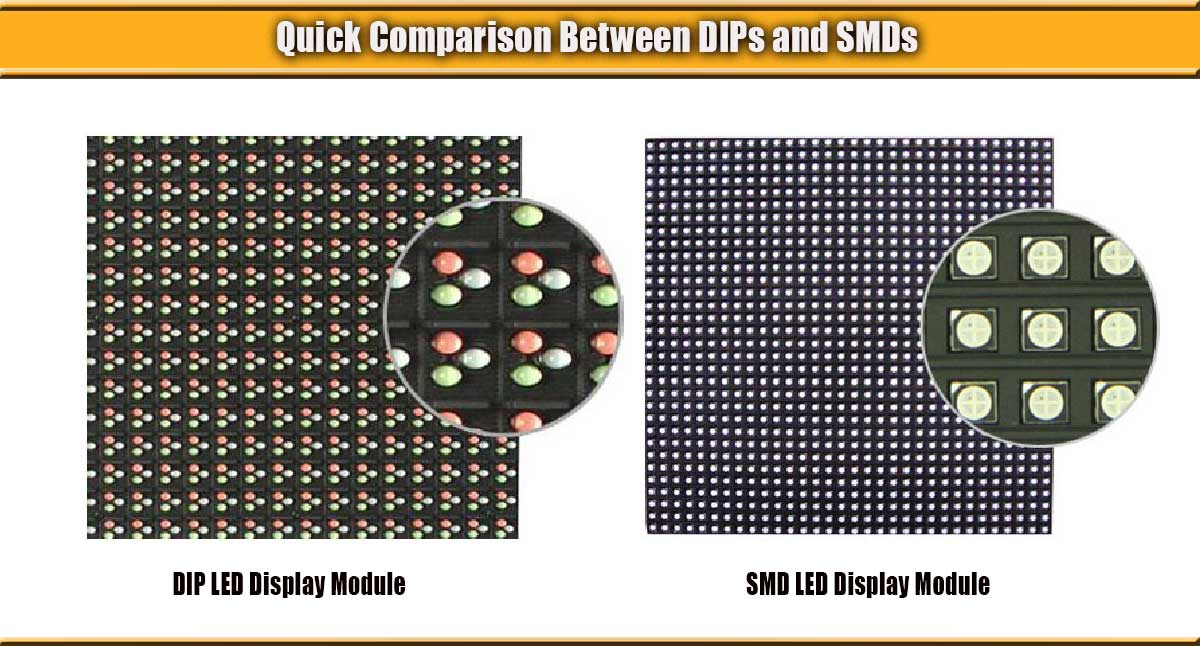 DIP-SMD-LED-модули