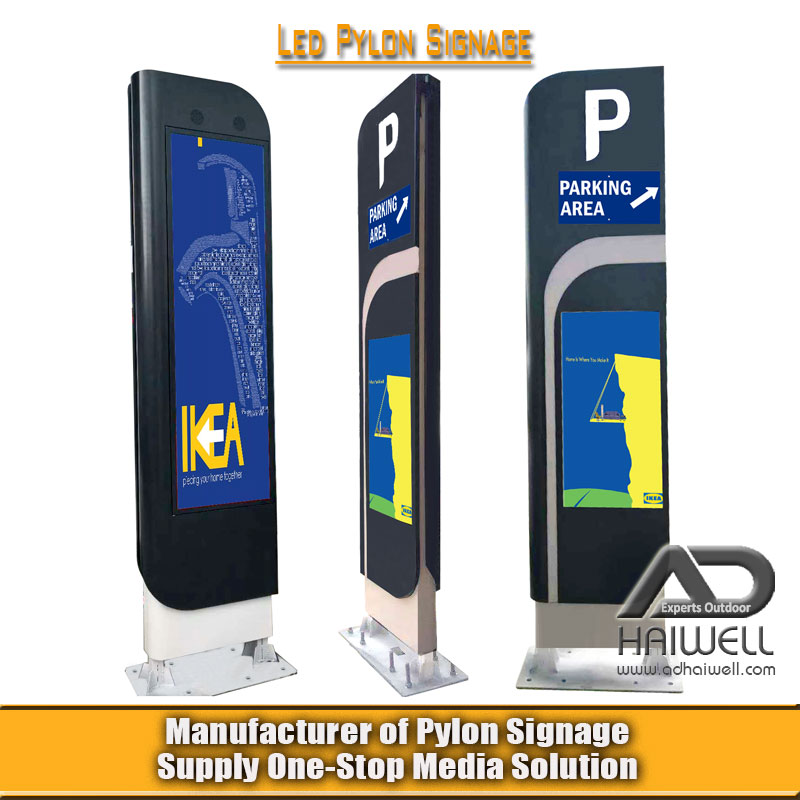 Outdoor-street-furniture-SMD-P4-LED-Screen-Pylon-Signage-Type Уличная-уличная-мебель-SMD-P4-LED-Экран-Пилон-Вывесок-Тип