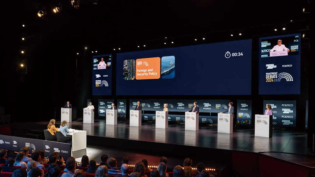 Светодиодный экран Screenit EU для конференции, Бельгия