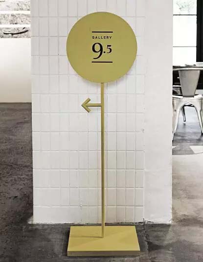 3D-знак краски из нержавеющей стали