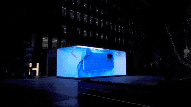 Анонс 3D-анимационного видео Xiaomi Mobile Невооруженным глазом
