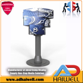 360 Cube Vision Вращающийся светодиодный экране щит