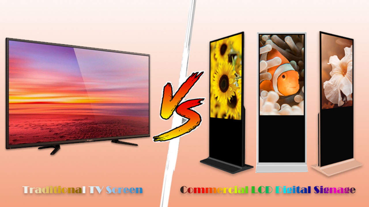 Как выбрать коммерческий ЖК-дисплей Digital Signage или экран телевизора