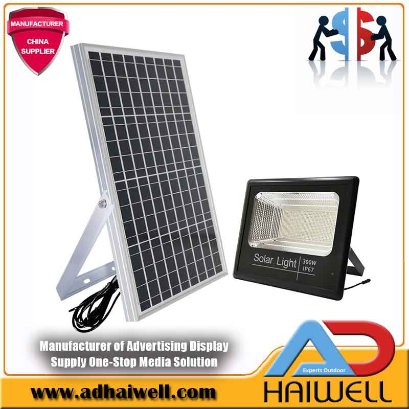 Солнечная система освещения светодиодных прожекторов для рекламных щитов