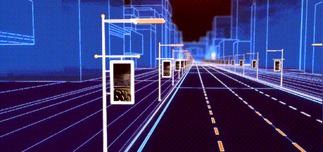 Светодиодный экран &laquo;Умный фонарный столб&raquo;