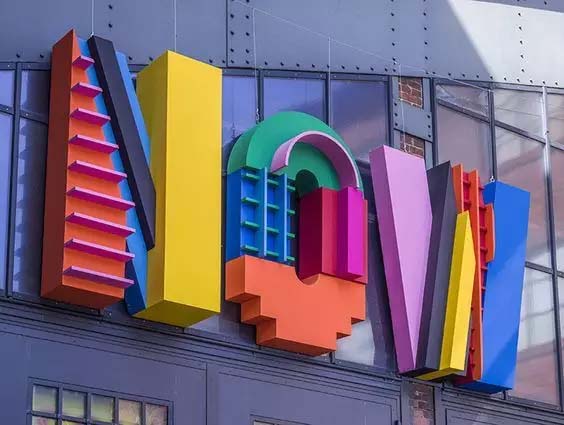 Многопрофильные комбинированные знаки с накладной покраской.