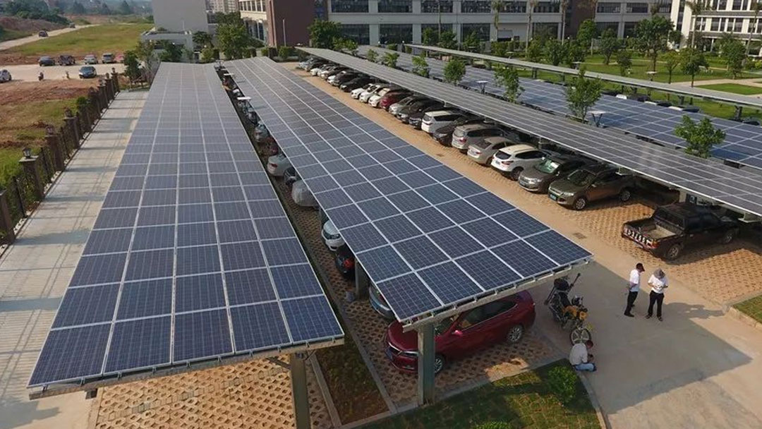 BIPV Solar Carports структура