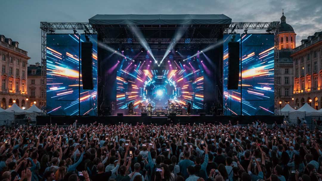 10 крупнейших поставщиков светодиодных экранов для аренды в Европе (2025 г.)