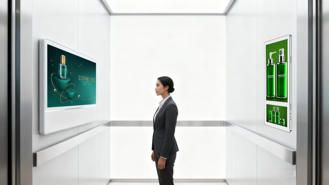 ЖК-экран лифта 