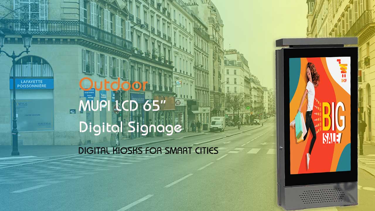 Outdoor-Mupi-LCD-Digital-Sigange