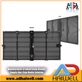 Прозрачный светодиодный экран для аренды на открытом воздухе для проведения мероприятий