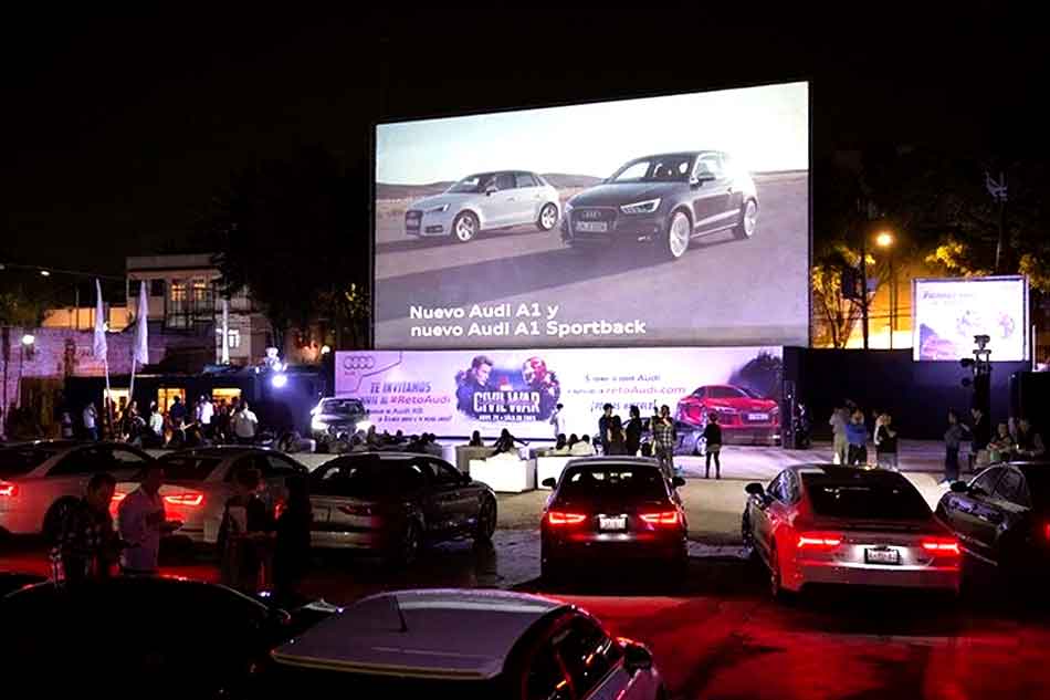 Наружная-LED-реклама-для-Audi-Q7