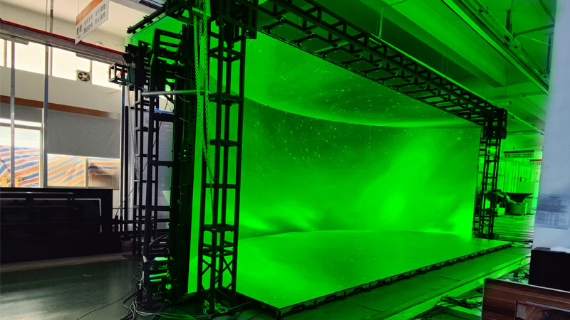 Что такое решение XR Virtual LED Screen Studio для отображения