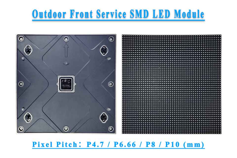 Светодиодный модуль SMD для наружного обслуживания фасада