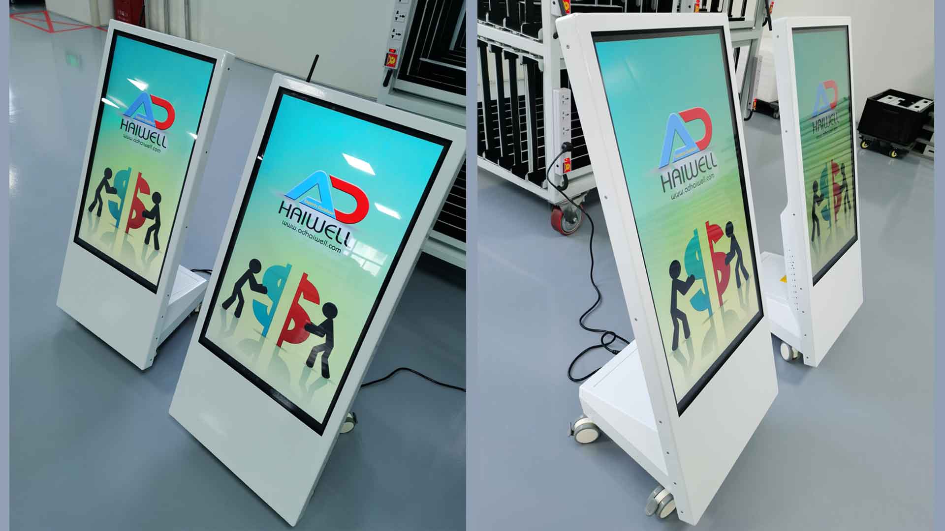 Портативные цифровые вывески для магазинов