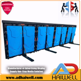 Светодиодный рекламный баннер по периметру стадиона