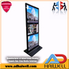 Напольный портативный 68-дюймовый ЖК-цифровой рекламный плакат 