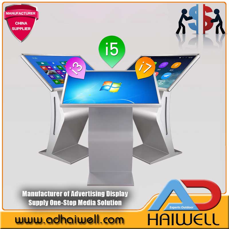 Инфракрасные сенсорные цифровые вывески с интерактивным запросом