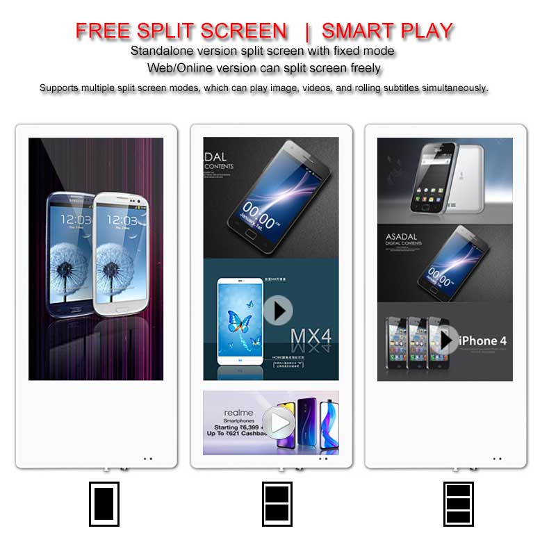 Smart Player Elevator LCD Media Display